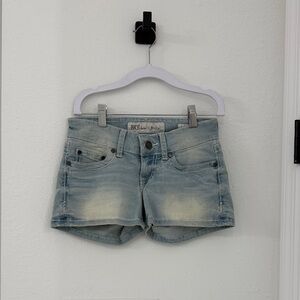 BKE Light Wash Jean Shorts